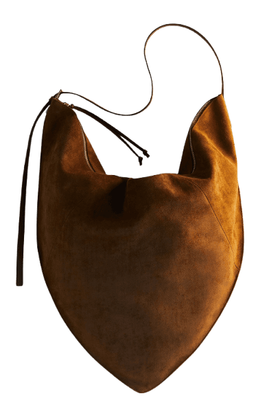 Bolsa tiracolo triangular