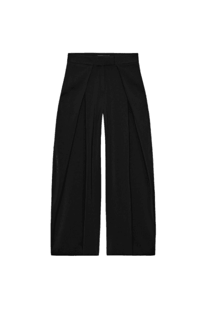 CALÇA WIDE LEG PREGAS ZW COLLECTION