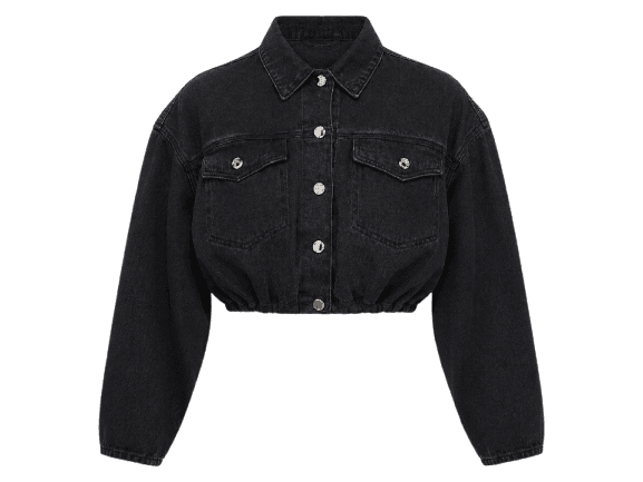 Jaqueta Jeans Balonê Dark