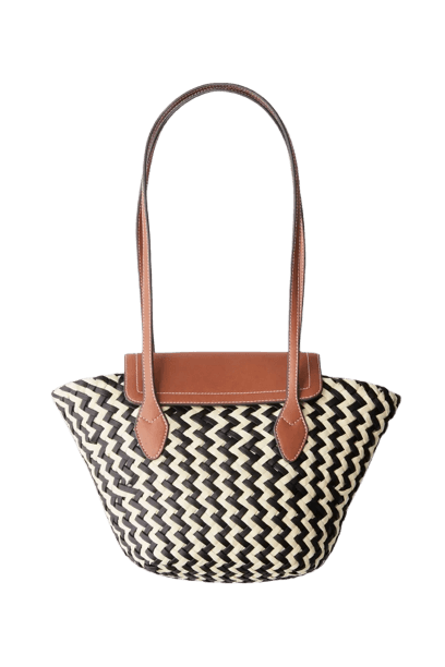 Bolsa de ombro em palha