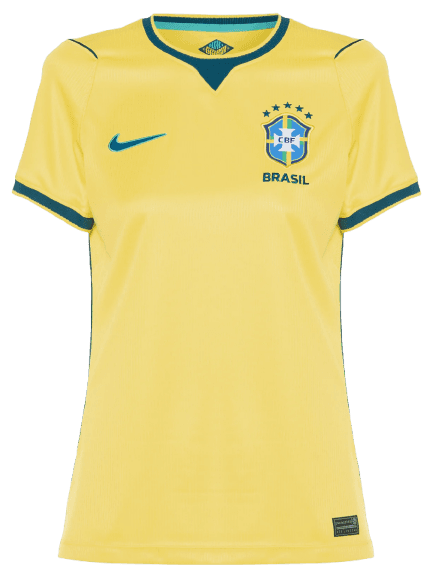 Camisa Brasil Nike I 2026/27 Torcedora Pro Feminina