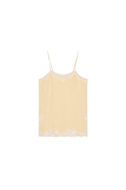 Top Estilo Lingerie com Renda ZW Collection