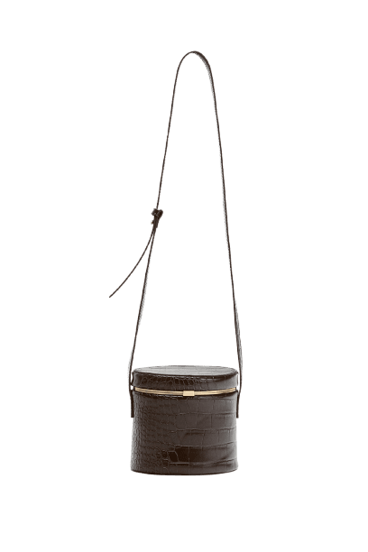BOLSA RÍGIDA COM EFEITO EM RELEVO