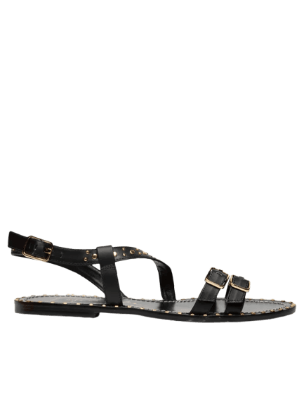 Sandália Feminina Panamá Preto Luiza Barcelos