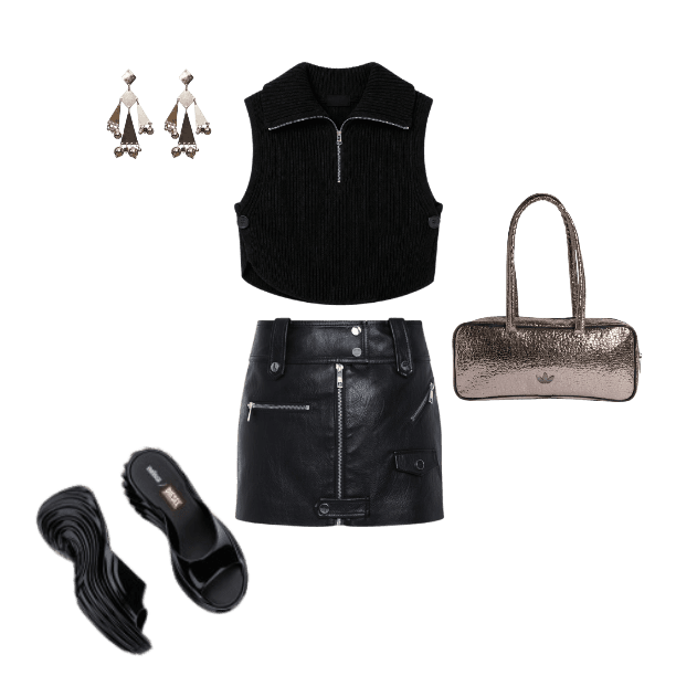 Look Magnético para Festa com amigos
