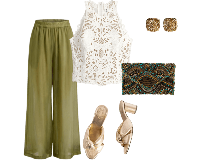 Look Elegante para Almoço com familia