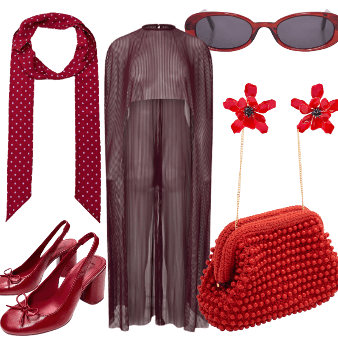 Look Dramático para Festa com amigos