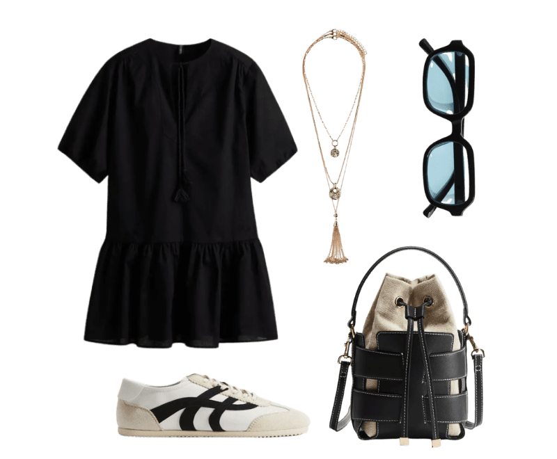 Look Dramático para Almoço com familia