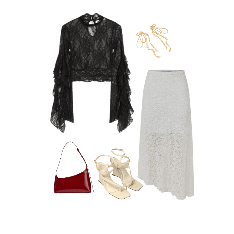 Look Romântico para Festa com amigos