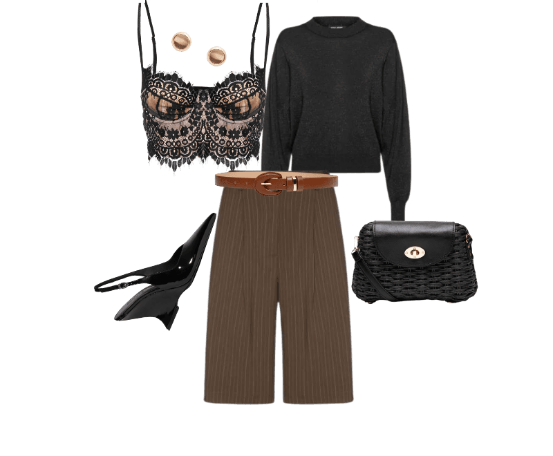 Look Dramático para Faculdade