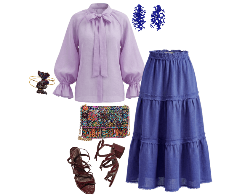 Look Romântico para Trabalho no escritório