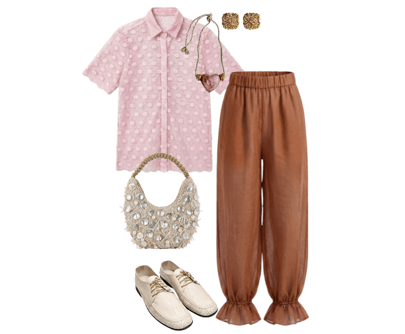Look Romântico para Date