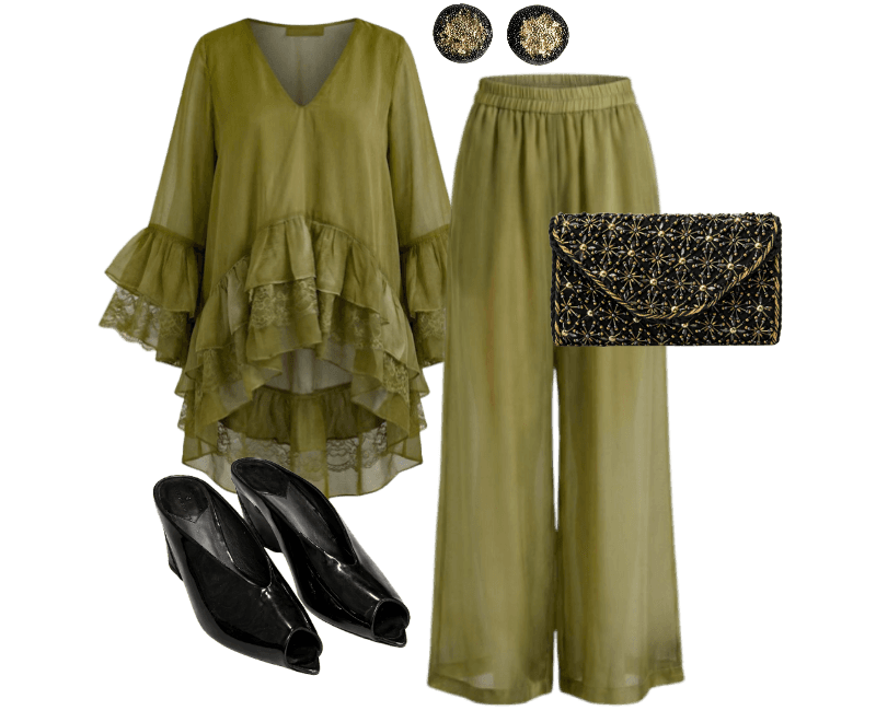 Look Elegante para Festa com amigos