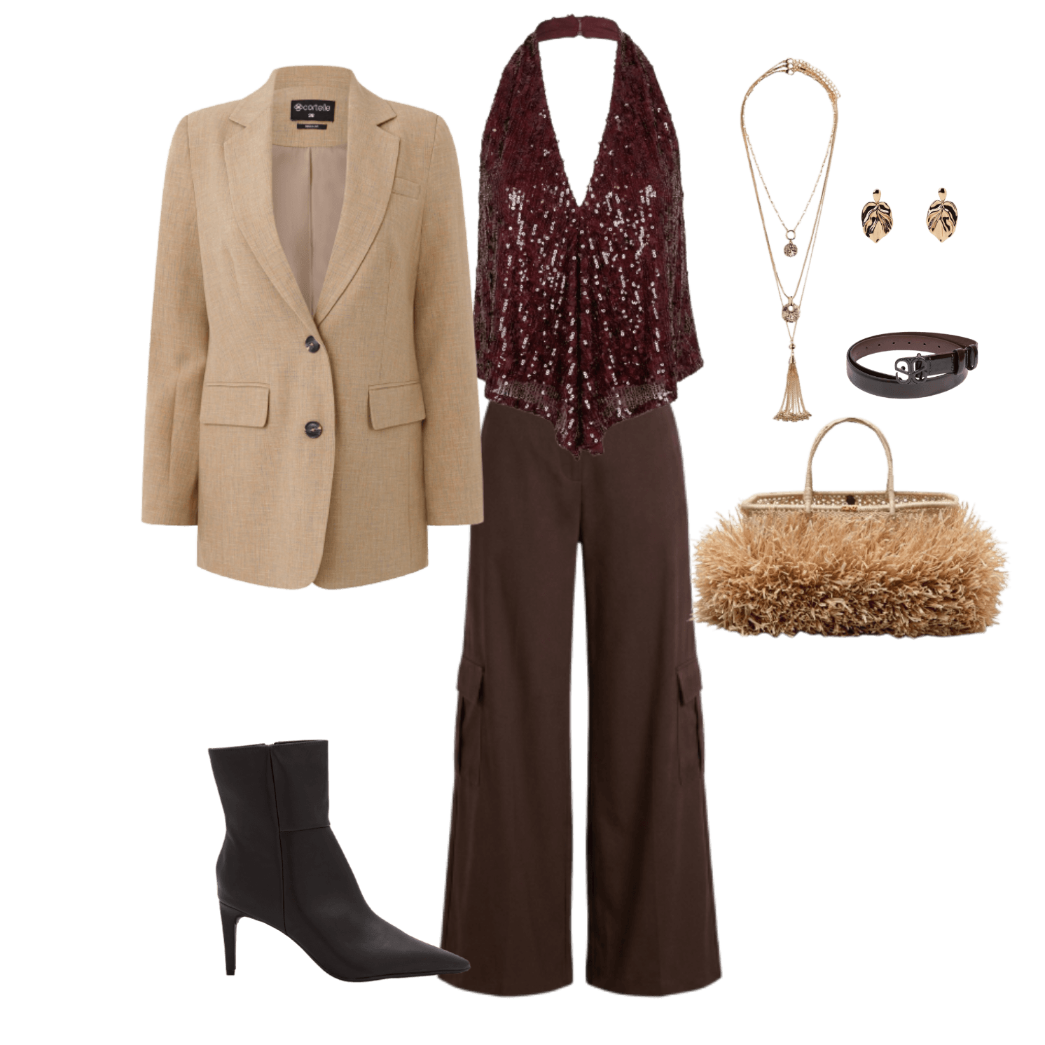 Look Magnético para Festa com amigos