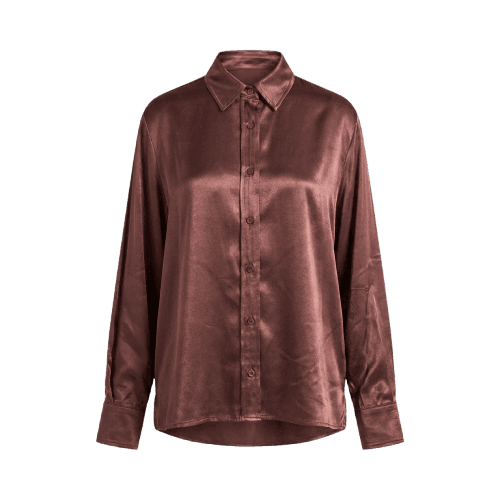 Camisa Feminina Quadrada Manga Longa