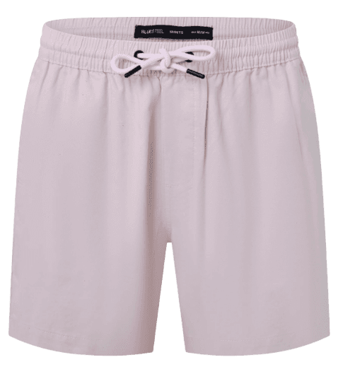 Bermuda em Sarja com Bolso Cargo Lilás