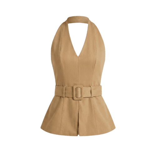 Blusa Frente Única Renata Caqui