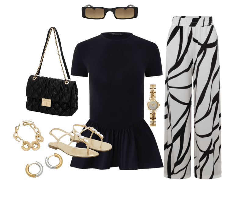 Look Elegante para Trabalho em casa