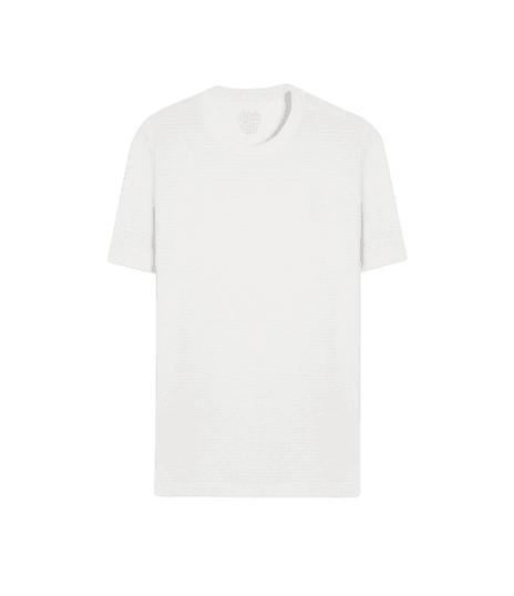 T-Shirt Linen Malha Aura Bf Natural