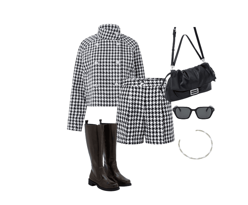 Look Dramático para Almoço com familia