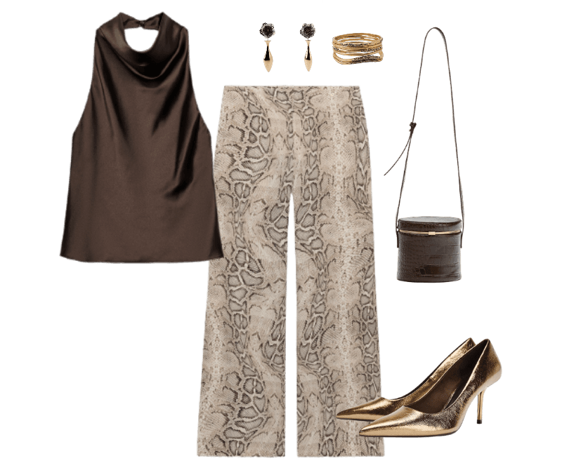 Look Magnético para Festa com amigos