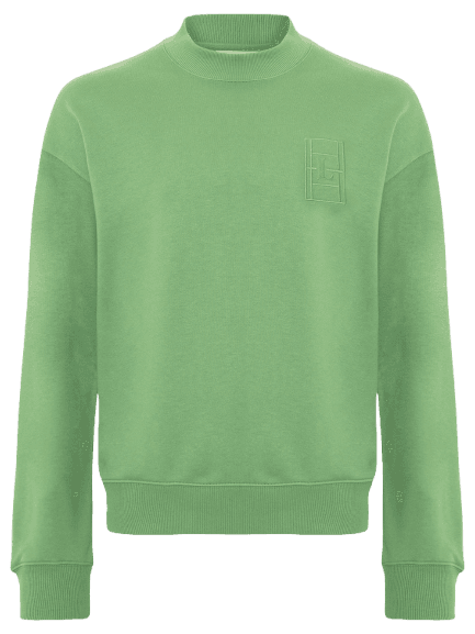 Moletom Masculino Loose Fit Quadra Verde Lacoste SH1682_LAMBSLETT