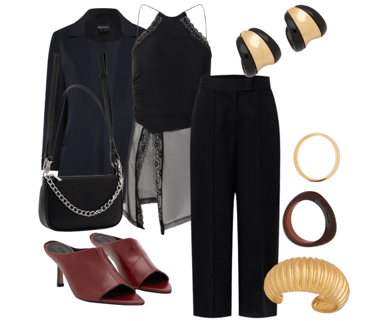 Look Magnético para Festa com amigos