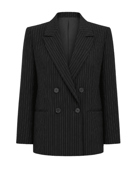 Blazer Listras Preto