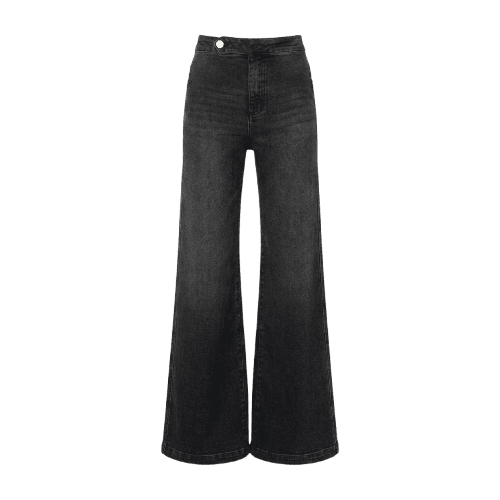 Calça Jeans Black Wide Leg Cos Aleta