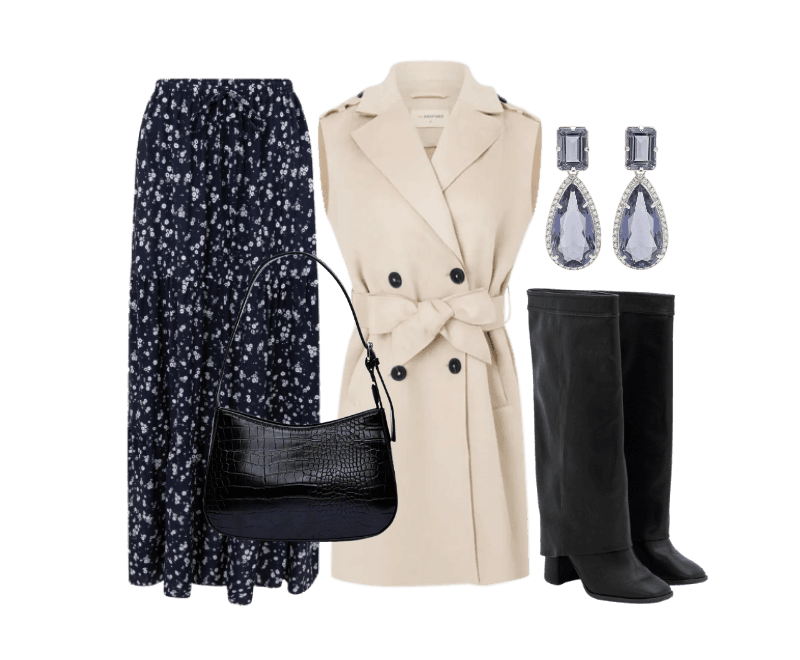 Look Dramático para Trabalho no escritório