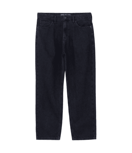 Calça Baggy em Jeans Vintage