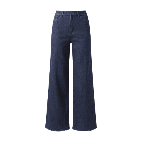 Calça Jeans Wide Leg Stretch - Azul