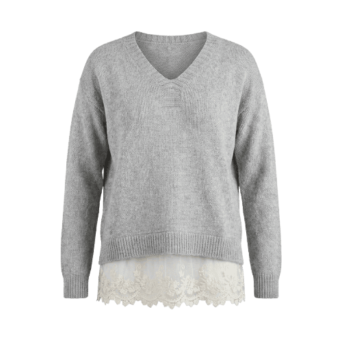 TRICOT MARI CINZA