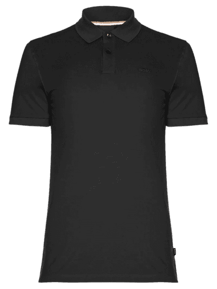 Polo Masculina Pallas Preto Boss