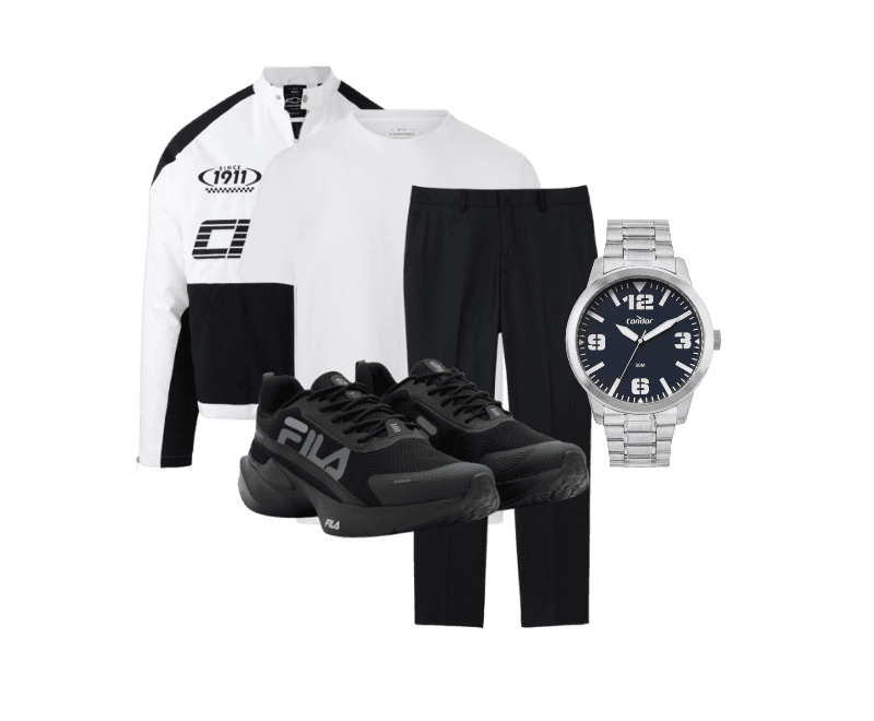 Look Esportivo para Trabalho no escritório