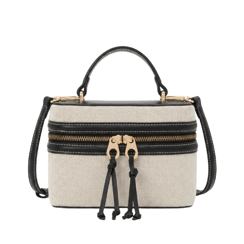 Bolsa Transversal Pequena com Alça de Mão Boho Romântico