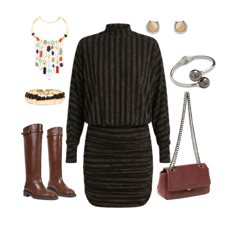 Look Magnético para Festa com amigos