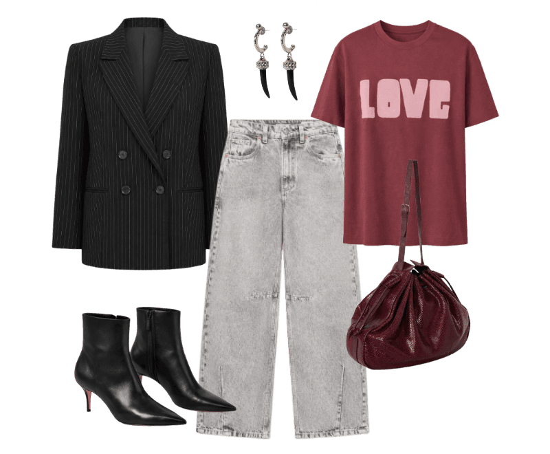 Look Dramático para Festa com amigos