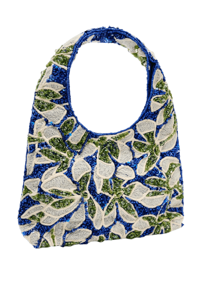 BOLSA DE MÃO COM MIÇANGAS