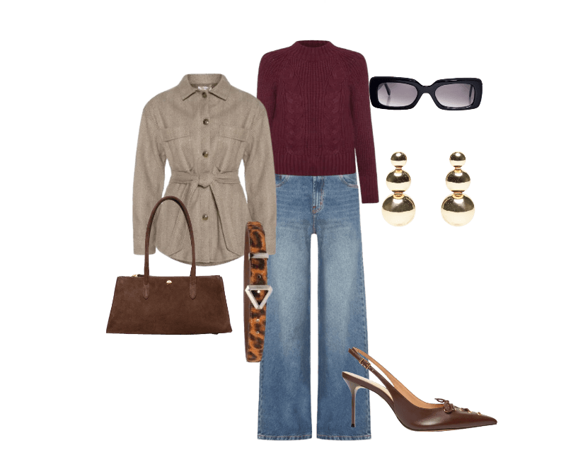 Look Magnético para Trabalho no escritório,Faculdade,Saída no dia a dia