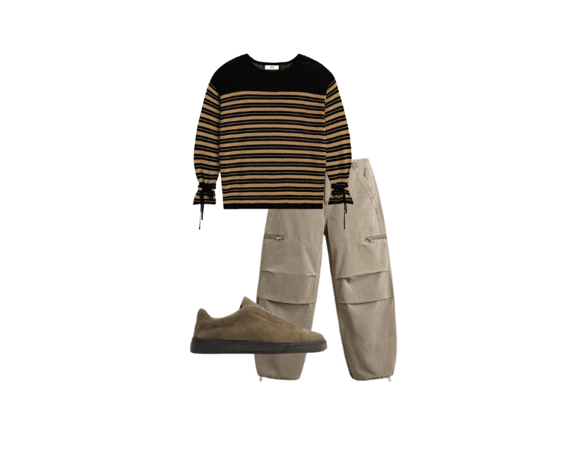 Look Dramático para Trabalho em casa