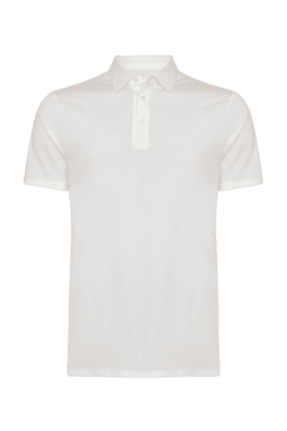Polo Manga Curta Seamless Off White