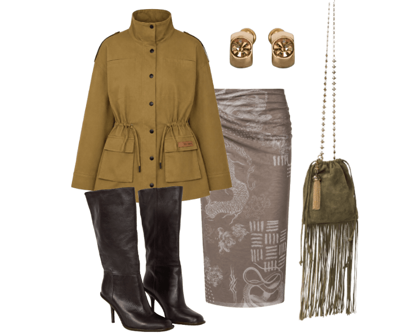 Look Dramático para Trabalho no escritório