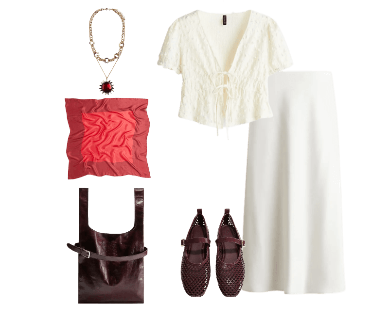 Look Romântico para Trabalho em casa