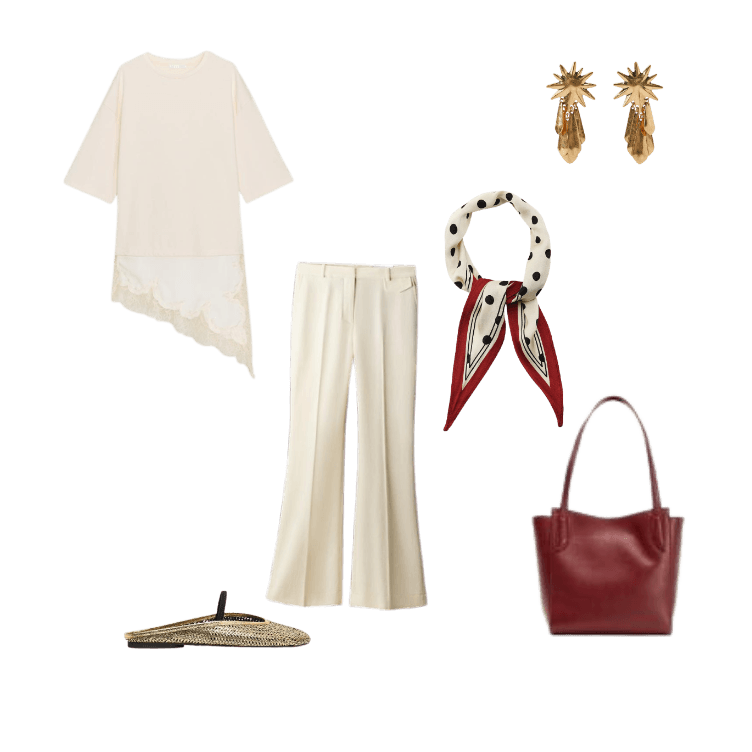 Look Romântico para Trabalho em casa