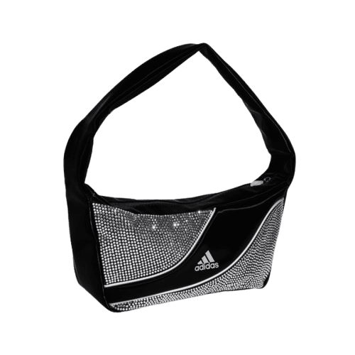 Bolsa de Ombro Pequena com Strass