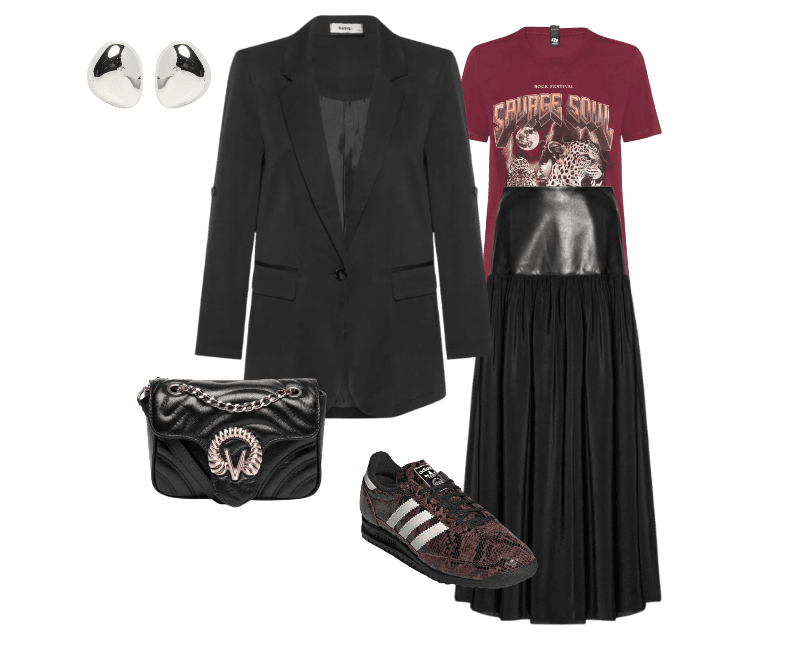 Look Magnético para Festa com amigos