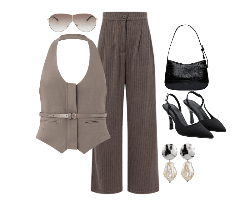 Look Dramático para Trabalho no escritório