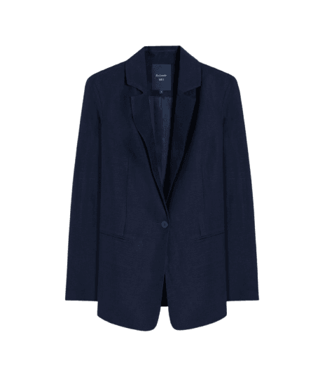 Blazer Linho Felix Dark Navy