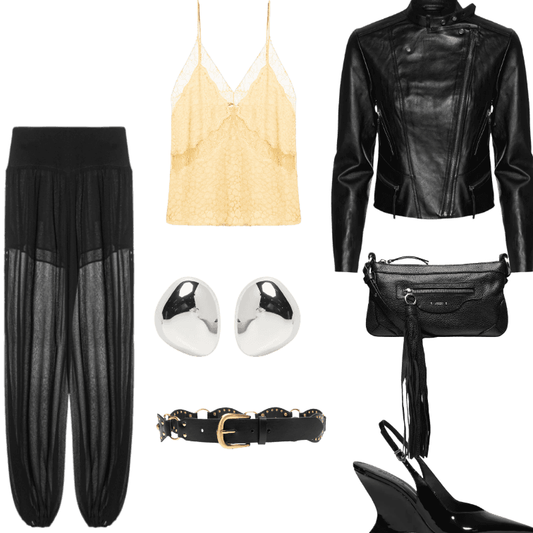 Look Dramático para Festa com amigos